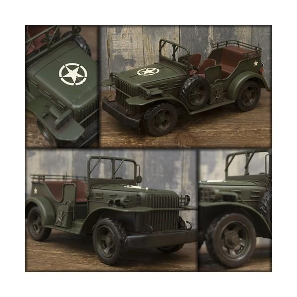 日本製 jeep ジープ ブリキ 自動車 レトロ ミリタリー 日本製のブリキおもちゃARMYJEEP - ギャラリー タイムズ