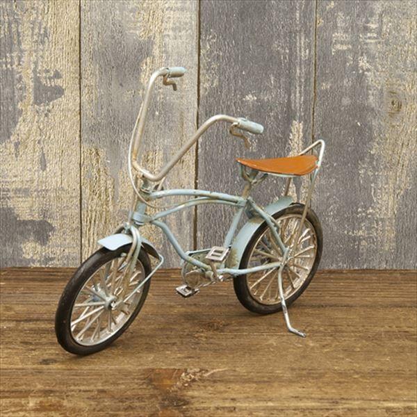 ゼンマイ式ブリキ 自転車/像 2種 2点 アメリカン レトロ ブリキおもちゃ 自転車 アンティーク アメリカ雑貨