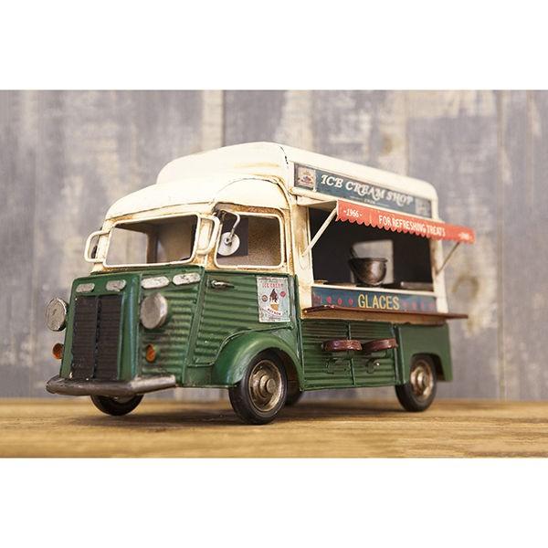 アメリカン レトロ ブリキおもちゃ 模型 アイスクリームショップ