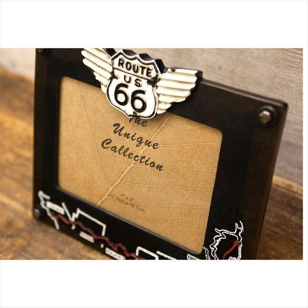 アメリカン レトロ ROUTE66 フォトフレーム 写真立て ルート66