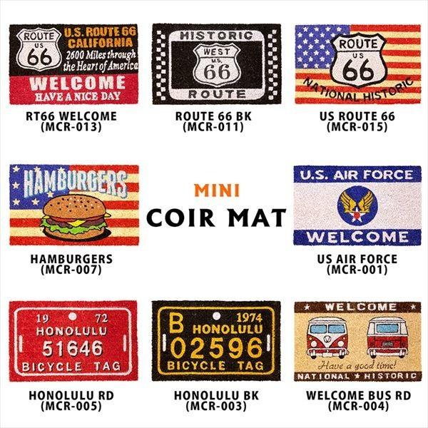 アメリカン レトロ 玄関マット コイヤーマット アメリカ雑貨