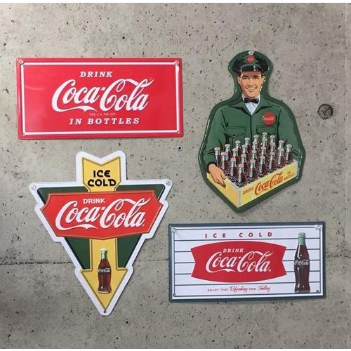 アメリカン レトロ ライセンスプレート ブリキ看板 Coca・Cola アメリカン レトロ ライセンスプレート ブリキ看板 Coca・Cola
