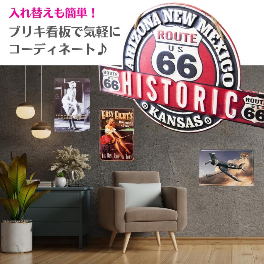 アメリカン レトロ ブリキ看板 アメリカン雑貨 アンティーク ハーレー 