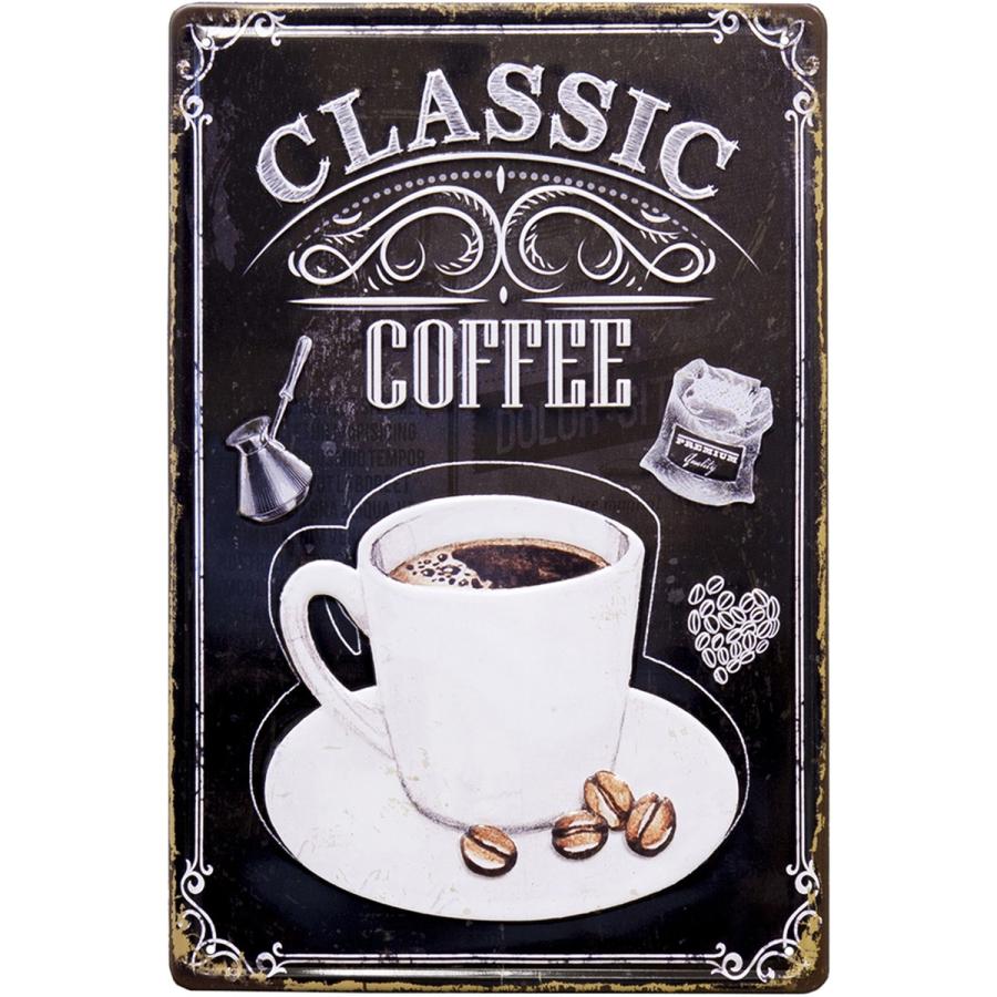 ブリキ看板 送料無料 アンティーク クラッシック コーヒーショップ カフェ アメリカ雑貨 Classic Coffee Z211 Usa雑貨通販 Candy Land 通販 Yahoo ショッピング