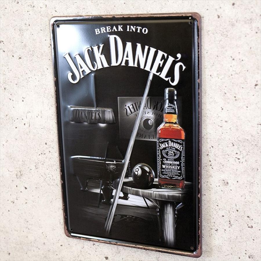 ジャックダニエル Jack Daniels ブリキ看板 テネシー ウイスキー