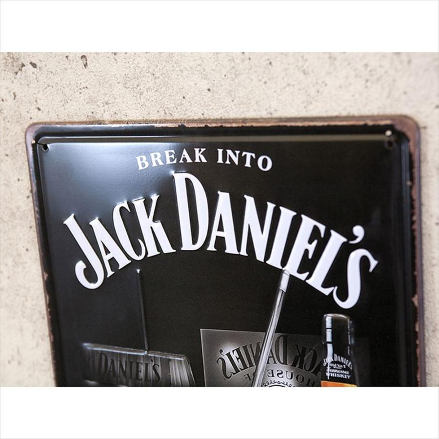 ジャックダニエル Jack Daniels ブリキ看板 テネシー ウイスキー