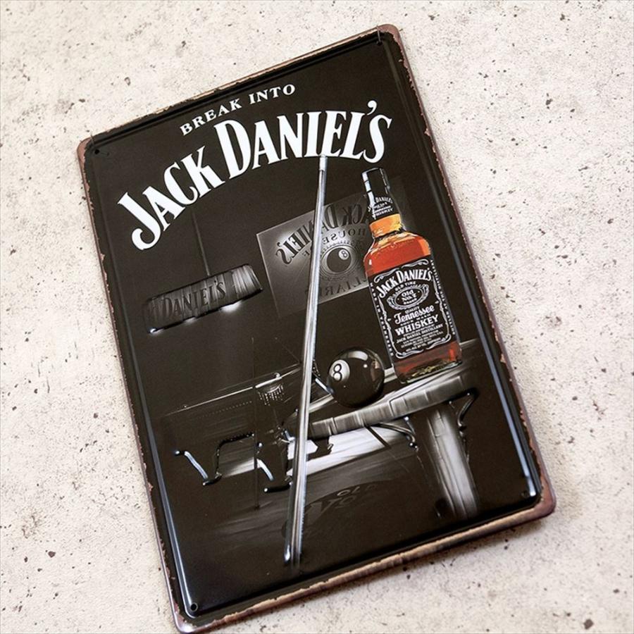 ジャックダニエル Jack Daniels ブリキ看板 テネシー ウイスキー