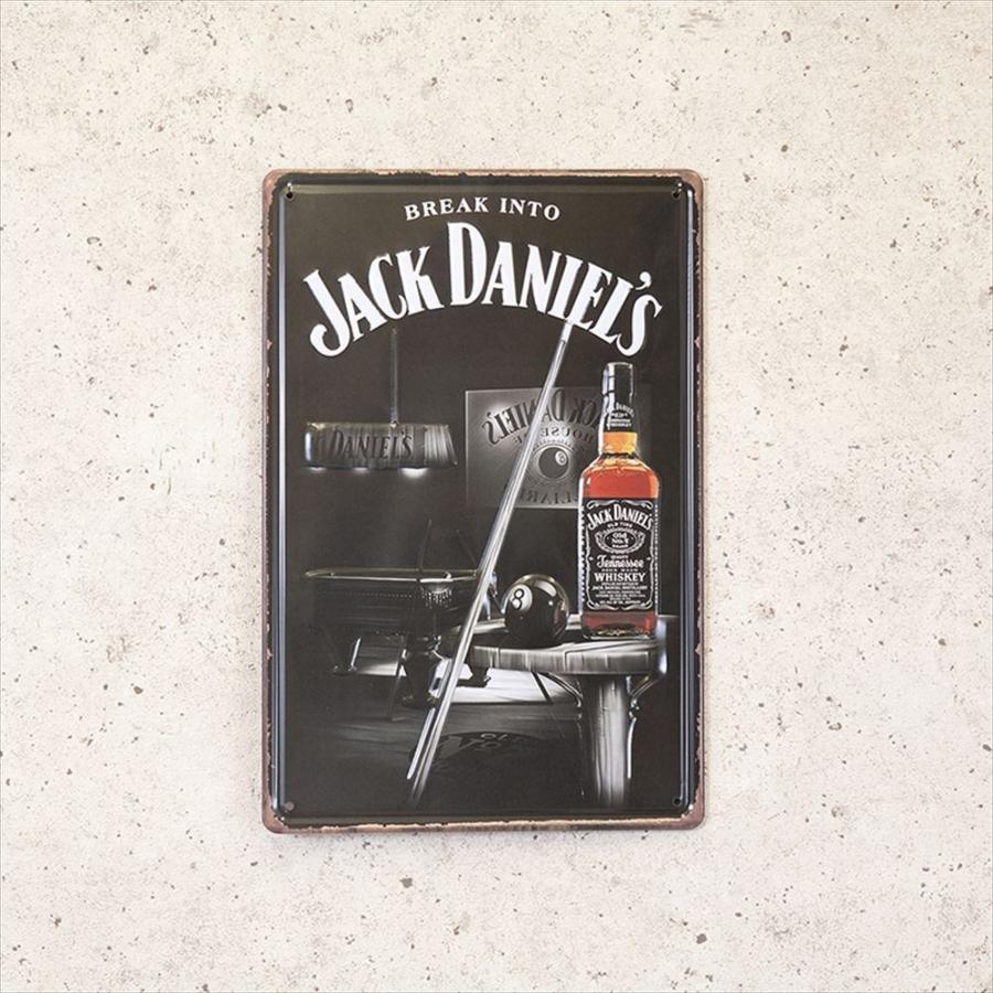 ジャックダニエル Jack Daniels ブリキ看板 テネシー ウイスキー