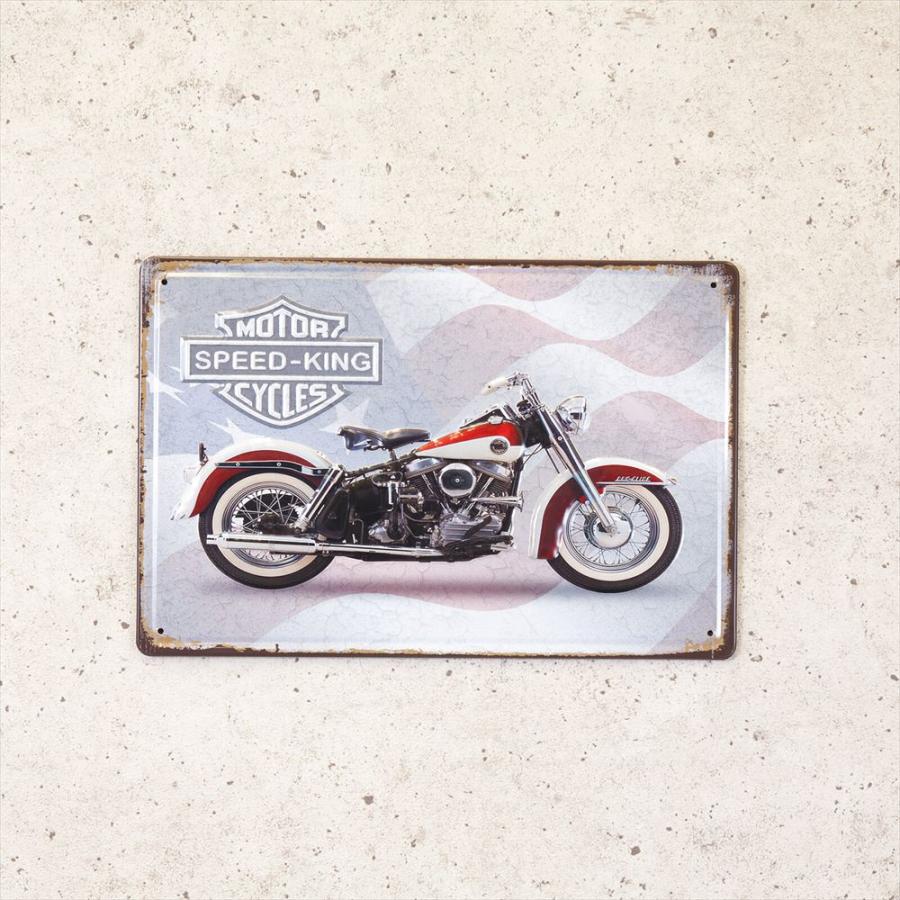 ビンテージ　ハーレー　ブリキ製　壁掛 ブリキ看板 ヴィンテージ バイク アンティーク レトロ アメリカン 1950