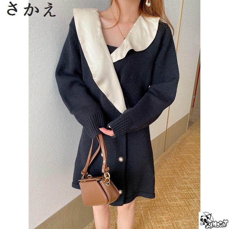 ワンピース レディース 春夏秋 黒 ワンピース 短袖 ミモレ丈 カジュアル スカート カジュアル レディースファッション