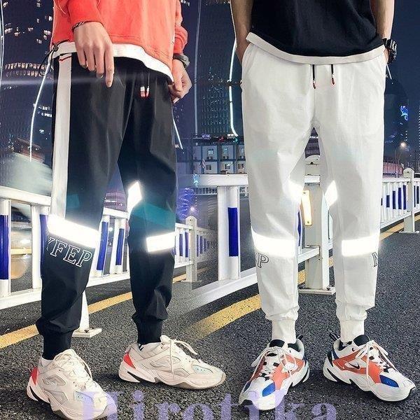 正規品 ボトムス パンツ 新品 定番 男用カーゴパンツ かっこいい 街頭風 カーゴパンツ ジョガーパンツ メンズ 秋春冬 蛍光 反射 カジュアル ストレッチ お洒落 カッコイイ ヒップホップ ボトムス ゆったり アメカジ 長ズボン Www Threeriversofs Com