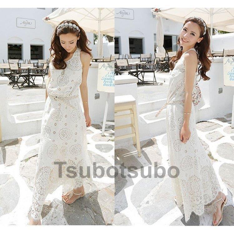 返品交換不可 夏 レース ロングワンピース オシャレ レディース マキシワンピース ロングドレス 40代 マキシワンピ ホワイト 白 結婚式 通勤 マキシ丈ワンピース ワンピース サイズ Xl Www We Job Com