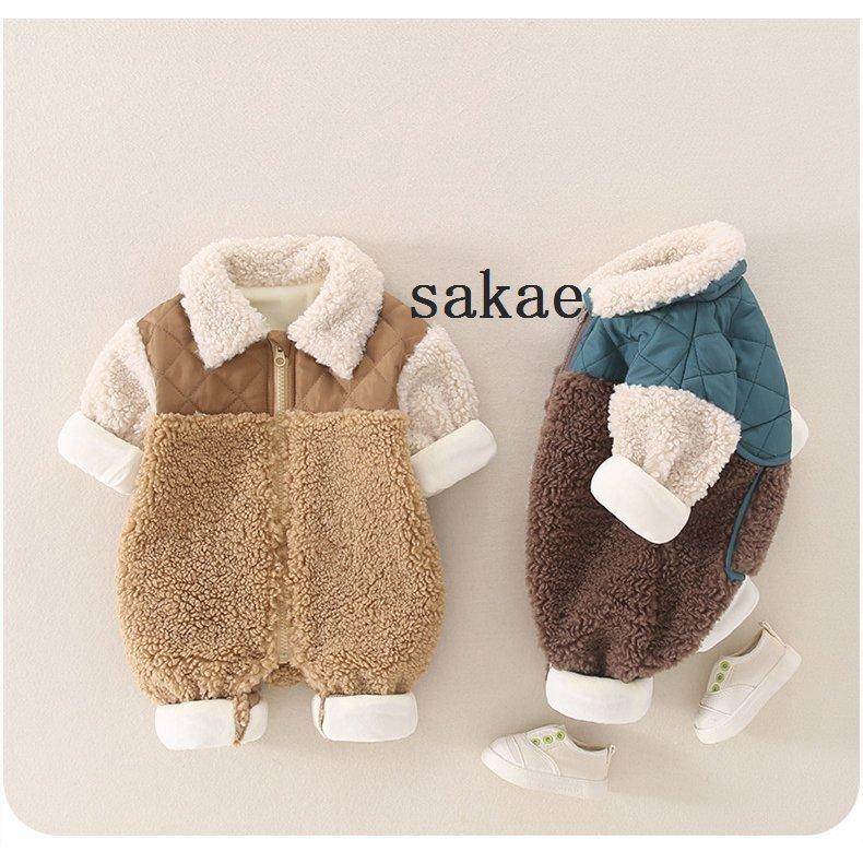 ベビー服 キッズ ロンパース カバーオール 新生児 赤ちゃん服 裏起毛 お出かけ 出産祝い ギフト 可愛い 長袖 女の子 男の子 秋冬 ロンパース カバーオール サイズ 73cm Www Geminicorp Be