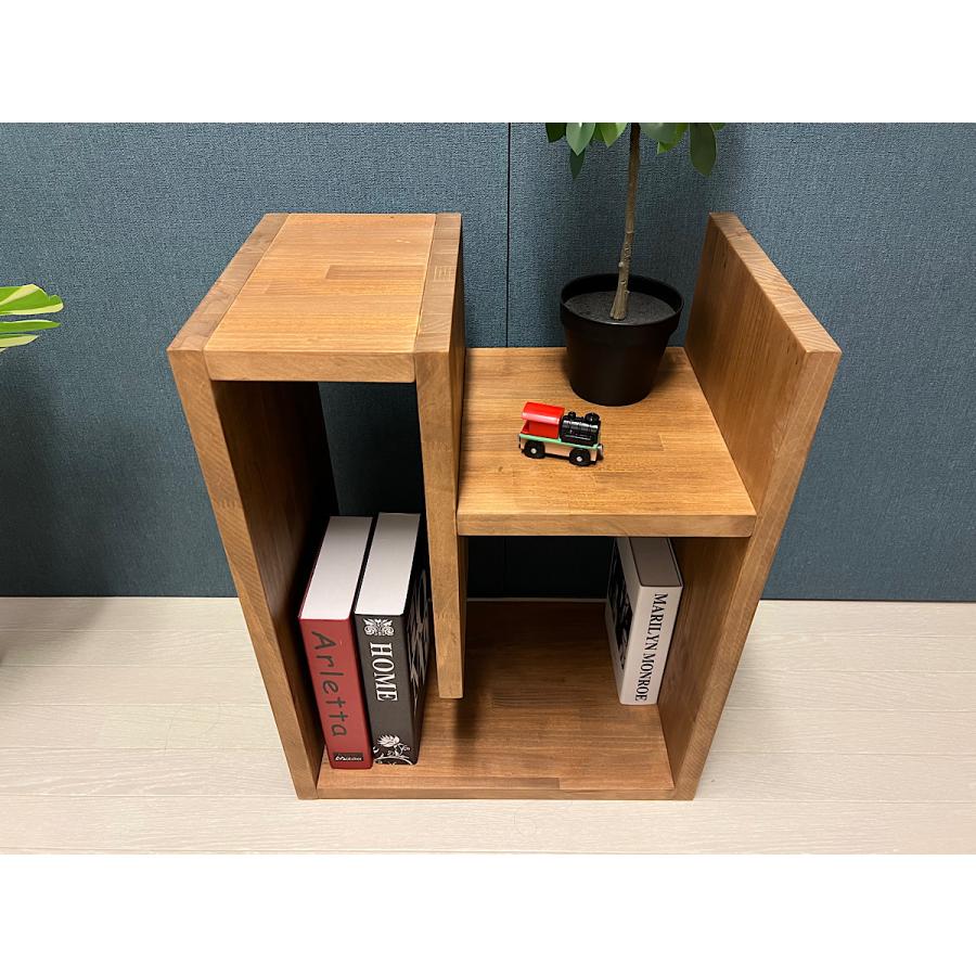 チェスト 幾何学 60cm パイン オリーブ / 栄町工房 木製 完成品 新生活 シンプル 定番 人気 お洒落 北欧 カフェ 海外 和風の画像