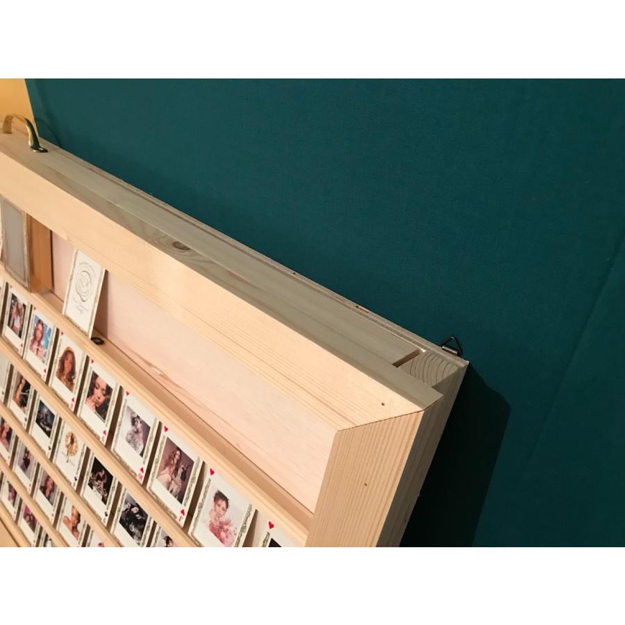 額縁 A1 ナチュラル / 栄町工房 木製 完成品 アート コレクション 新聞 ポスター 陳列 アイドル 額縁_3