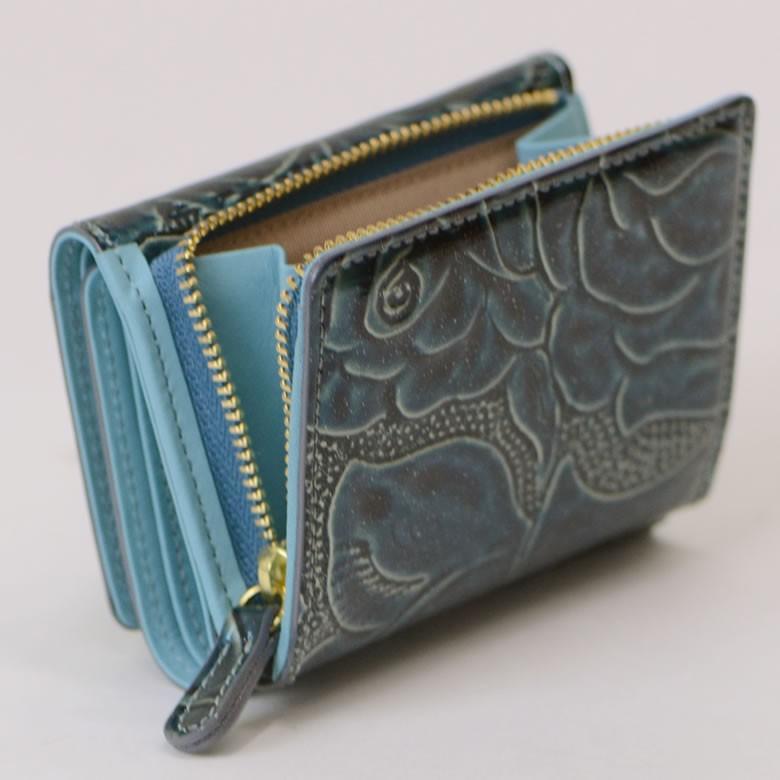 財布 レディース 三つ折り ミニ財布 ブランド 小さい 本革 使いやすい コンパクト 牛革 コインケース ファスナー プレゼント 買い物 ホワイトデー バッグ財布の目々澤鞄 通販 Yahoo ショッピング