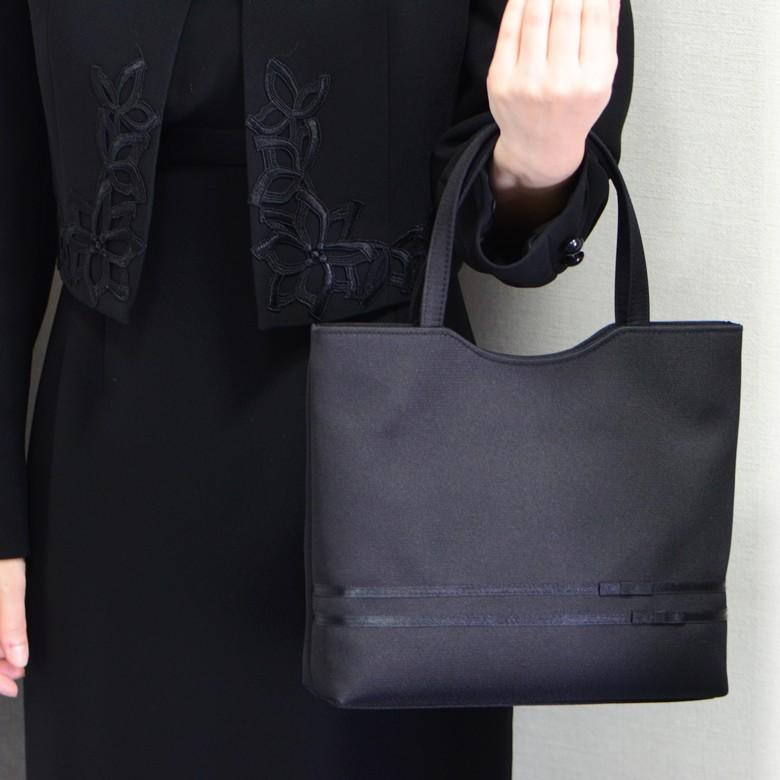 【新品未使用】装束カバン(黒) シンプルフォーマルトートバッグ - AWC | active worker components