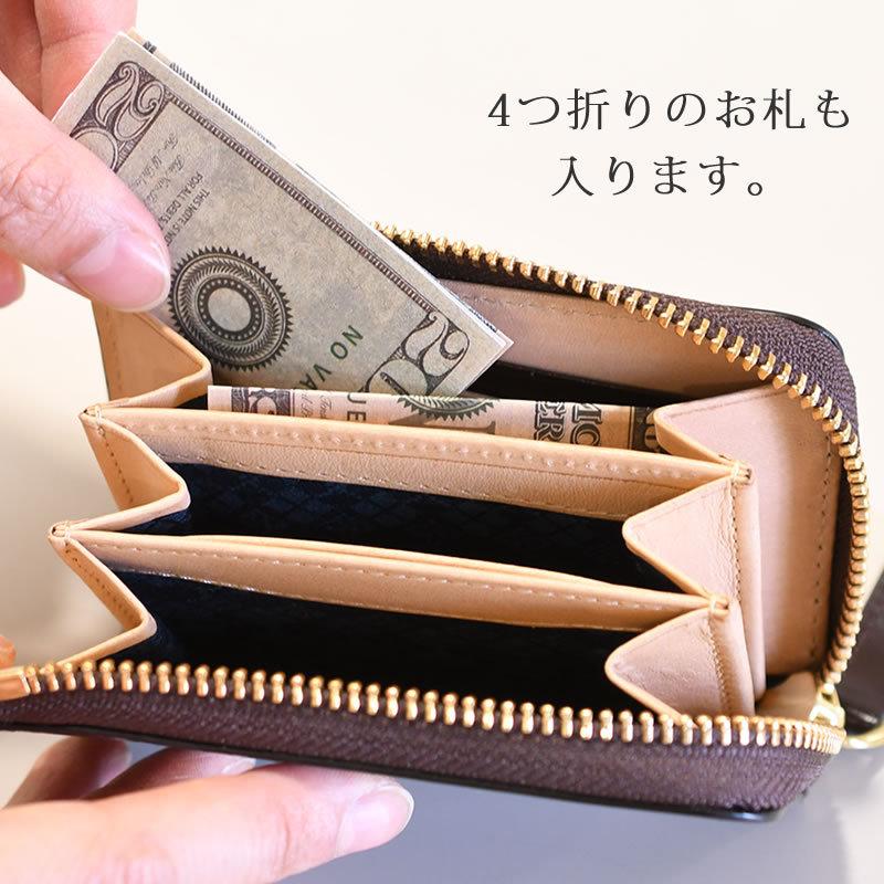 P.I.D PID 財布 小銭入れ 革 メンズ コードバン 小銭入れ付きパス