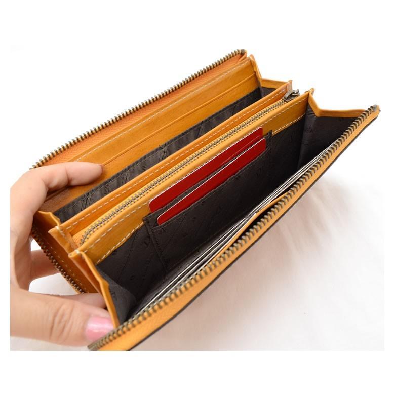 【未使用】Dakota ダコタ 長財布 フォンスシリーズ イタリアンレザー Dakota（ダコタ） 財布 レディース 長財布 L字ファスナー ブランド