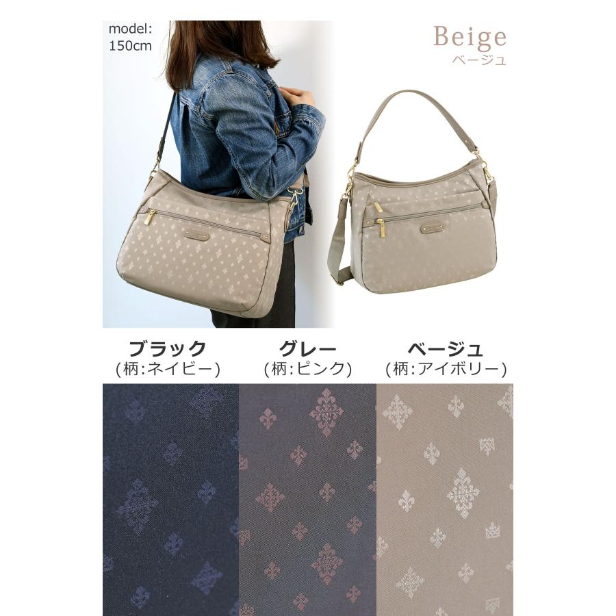 目々澤鞄 ショルダーバッグ 2way 大きめ 軽い 軽量 肩掛けバッグ レディース ブランド おしゃれ 大容量 斜めがけバッグ ナイロン 40代 50代 60代 爆買の画像