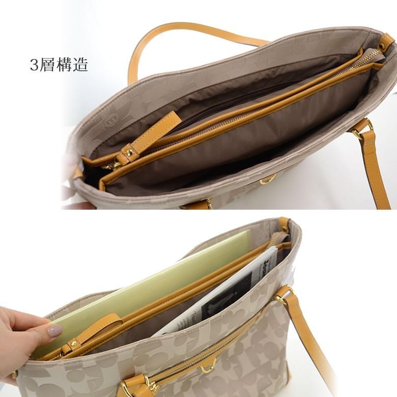 ELLE（エル） ビジネスバッグ レディース A4 カジュアル 高級感