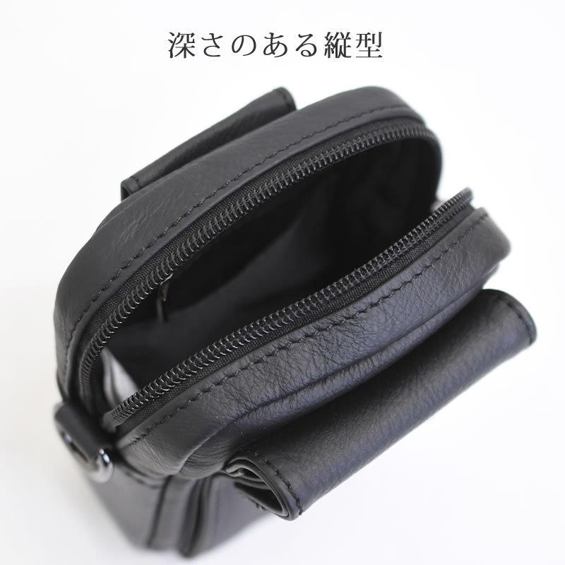 Troy Bros（トロイブロス） ベルトポーチ メンズ 小型 革 ブランド