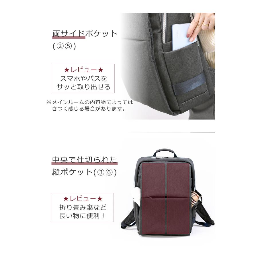 目々澤鞄 ビジネスリュック メンズ 通勤 小型 40代 50代 大容量 軽量