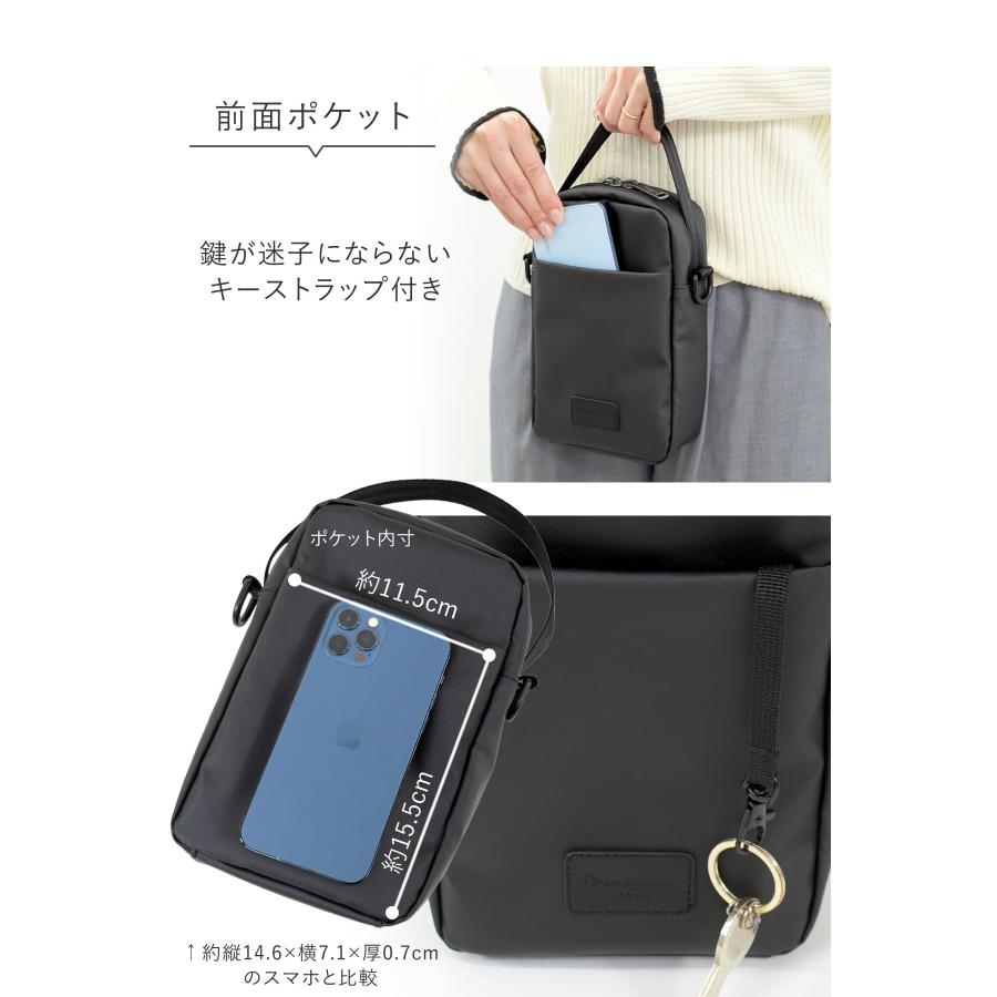 目々澤鞄 スマホショルダー レディース 縦型 ショルダー 小さめ ミニ