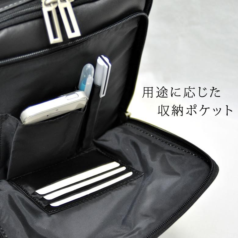 ショルダーバッグ メンズ 縦 斜めがけ レザー 革 本革 2wayバッグ