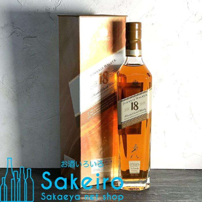 ジョニーウォーカー 18年 40％ 700ml[ウイスキー] : Sakeiro net shop 