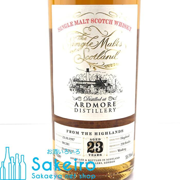 飲料・酒 アードモア 1997 23年 ザ シングル モルツ オブ スコットランド
