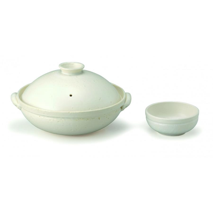 土鍋 ８号 おしゃれ シンプル 直火対応 白 黒 27 167 166 陶器のお店 Sakaeya 通販 Yahoo ショッピング
