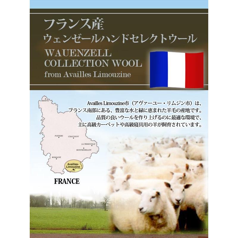日本製】 フランス ウール100％ 羊毛掛け布団 シングルサイズ 超PayPay