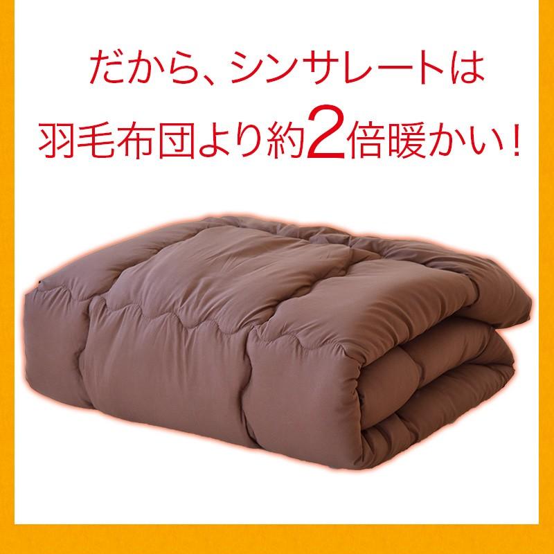 シンサレート(R)使用掛けふとん ダブルサイズ 抗菌 防臭 防ダニ ダブル