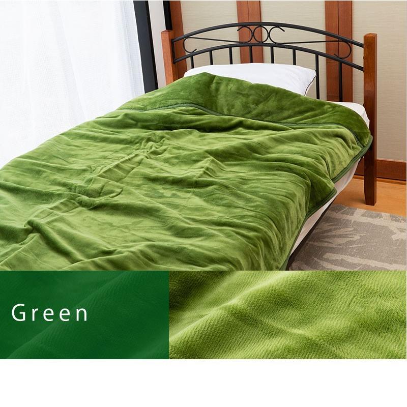 吸湿 発熱 TOPHEAT フランネル 2枚合わせ毛布 シングル 毛布 ケット