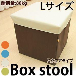 ボックススツール　L スツール 収納スツール ボックススツール イス 椅子スツール Lサイズ