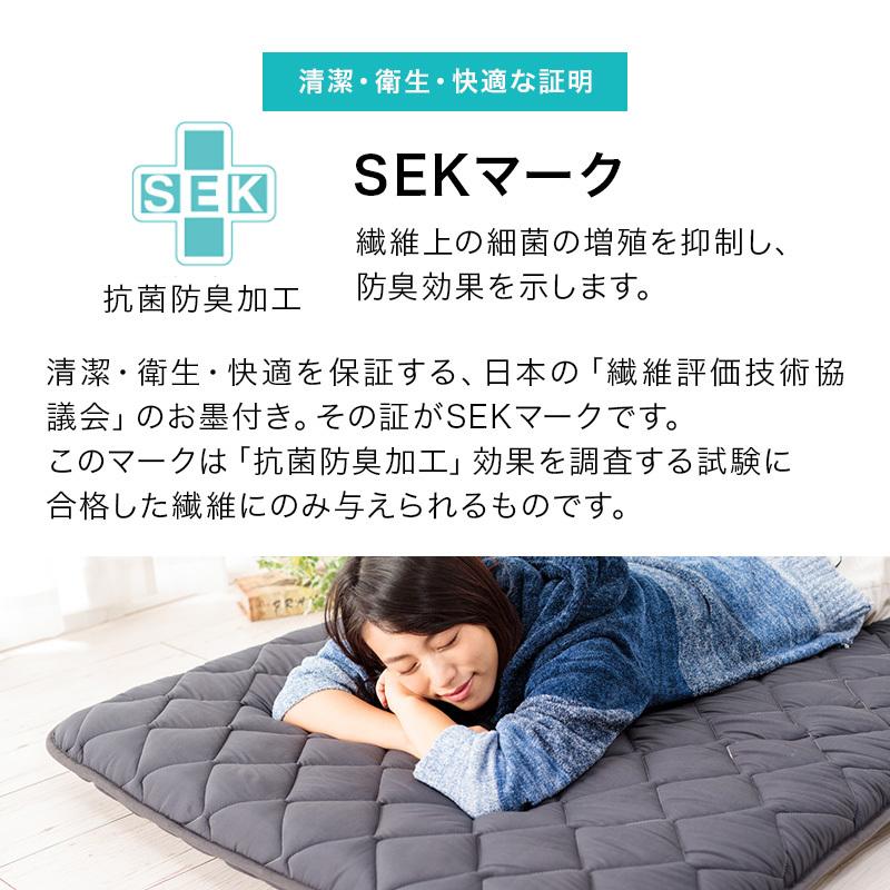 ドクターシールド 制菌三層敷布団 シングル 防ダニ テイジン(R