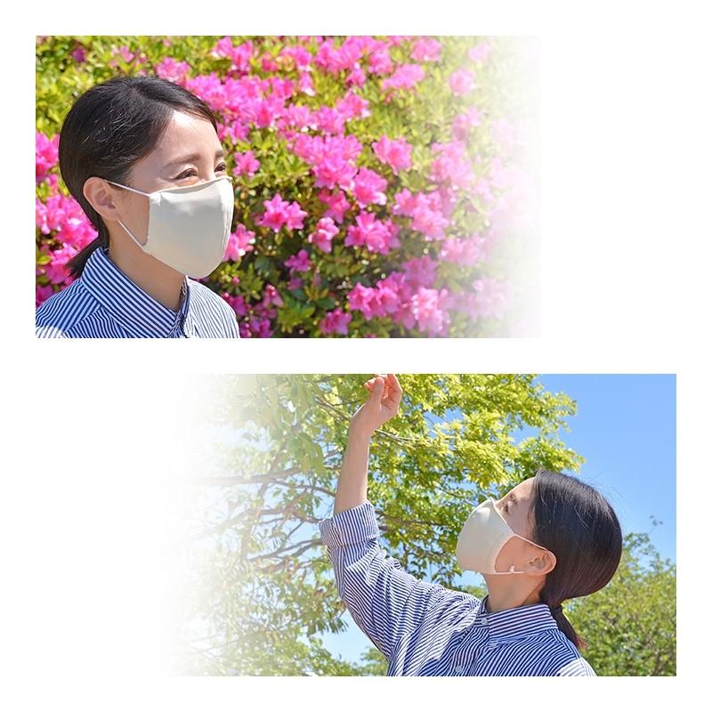マスク 日本製 冷感 クール マスク 東洋紡 アイスポイント 立体 2色 大人 男女兼用 ウィルス対策 花粉対策 細菌 飛沫感染｜sakai-f｜07