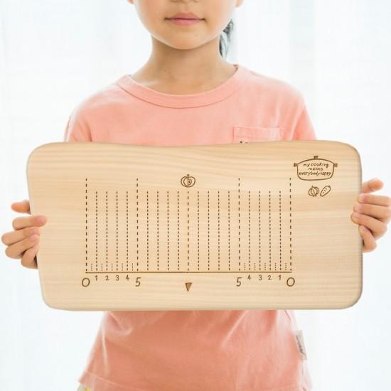 ギフト woodpecker ウッドペッカー いちょうの木のこどもまな板 左右兼用 プレゼント おすすめ