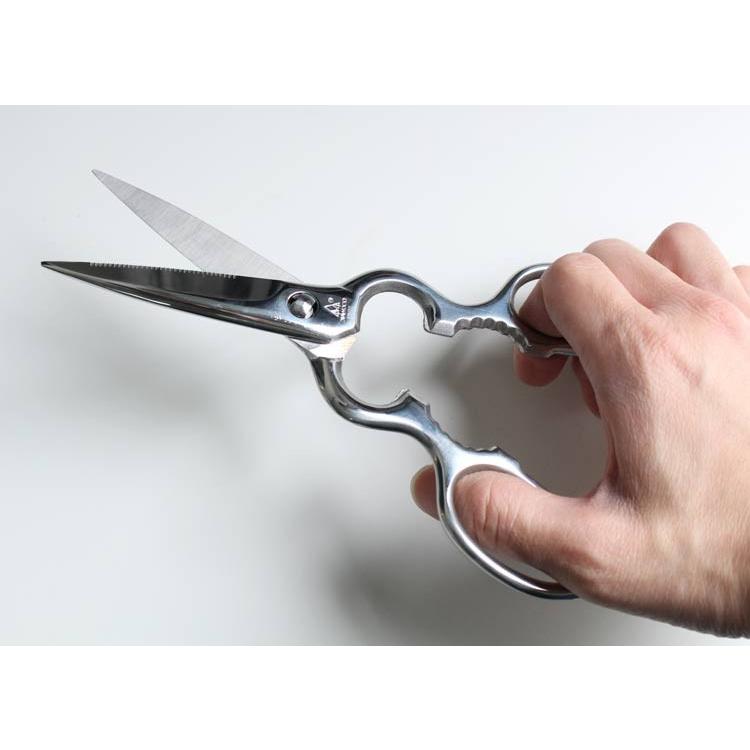 ダイヤウッド キッチン鋏 オールステンレス キッチンバサミ 日本製