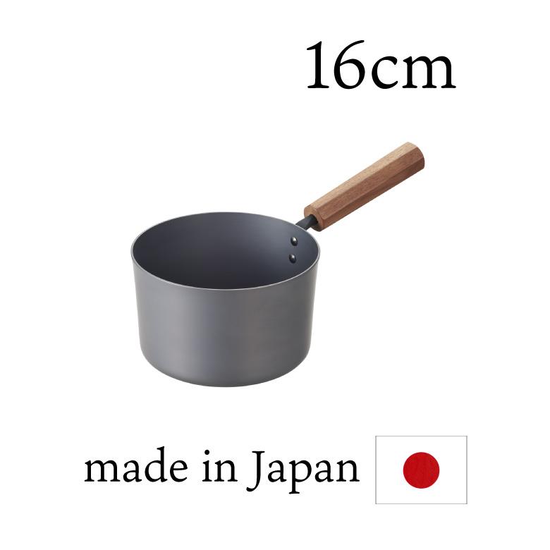 母の日 ギフト 鉄 片手鍋 16cm 窒化処理 鉄鍋 IH ガス 直火 鉄の鍋