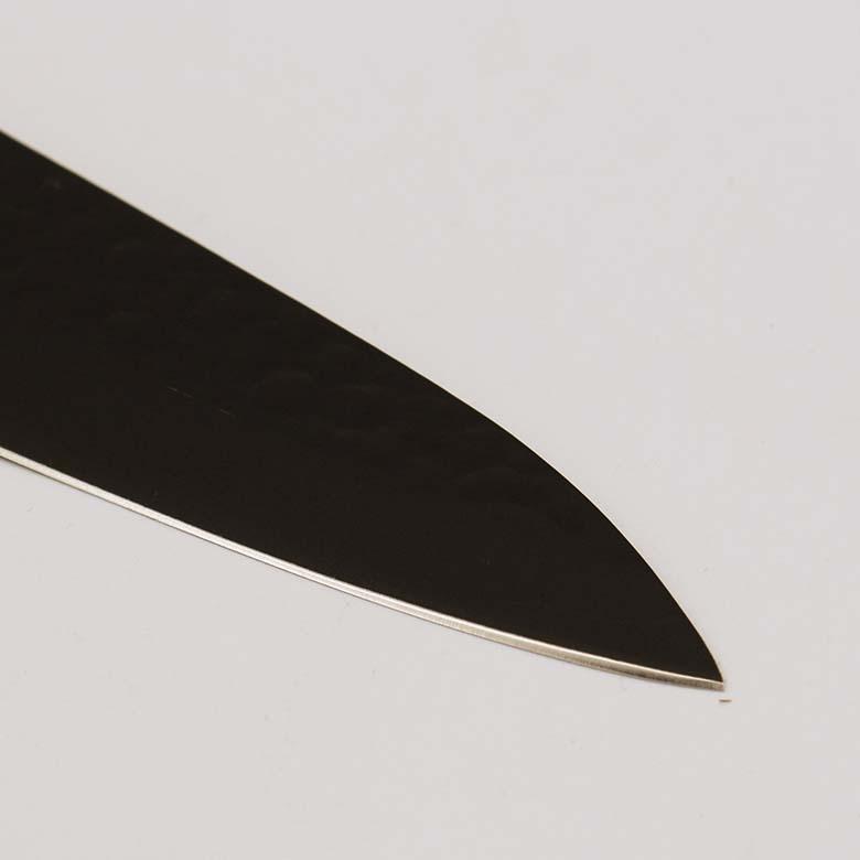 堺孝行 黒影 V金10号 鎚目 黒フッ素加工 和牛刀 210 mm 包丁 堺孝行 黒影 V金10号 鎚目 黒フッ素加工 和牛刀 210 mm 包丁
