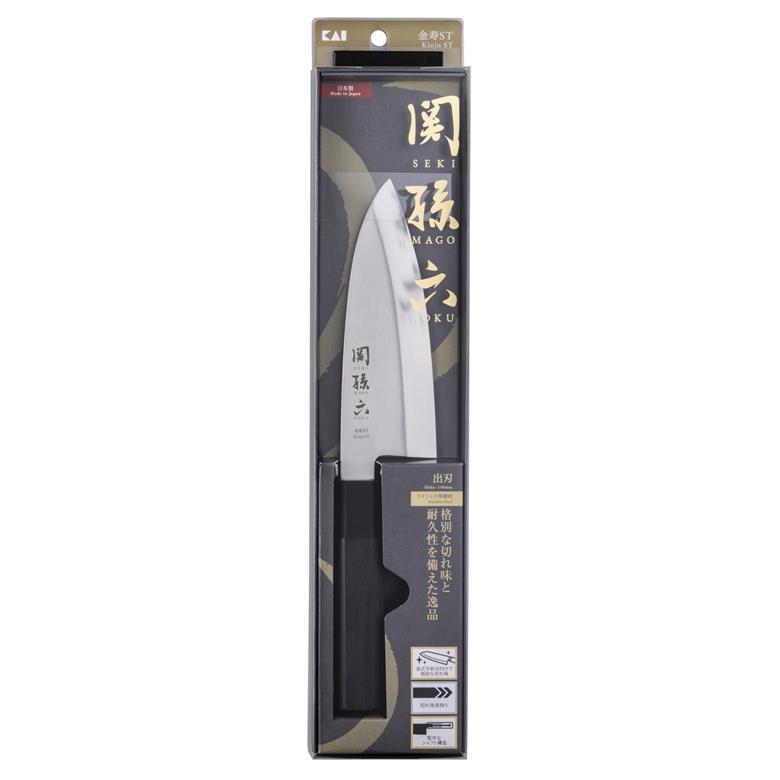 関孫六 貝印 AK1101 金寿 ステン和包丁 出刃包丁 150mm : 堺の 関孫六 貝印 AK1101 金寿 ステン和包丁 出刃包丁 150mm : 堺の