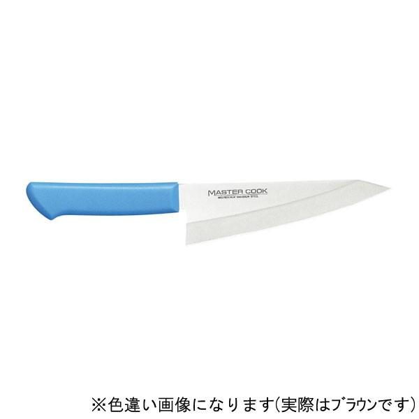 ギフト 片岡製作所 MASTAR COOK MCRK180B マスターコック抗菌カラー包丁 ガラスキ 180mm ブラウン プレゼント おすすめ