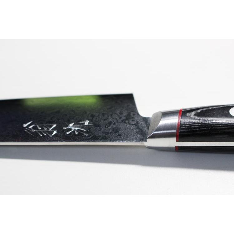 翁流 VG10 ダマスカス鋼 マイカルタ柄 ペティナイフ 150mm #237270