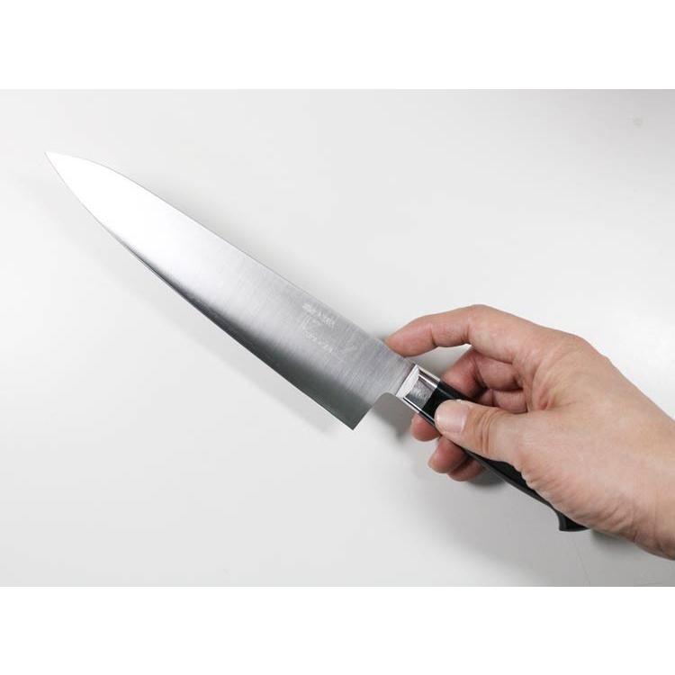 ギフト 高村刃物 ステンレスV金10号鋼・磨き 牛刀 210mm 口金付 包丁