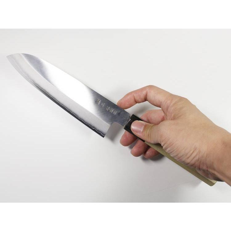 こかじ 銀三 本鍛錬 文化包丁 朴（ほお）平丸柄 #241055 プレゼント