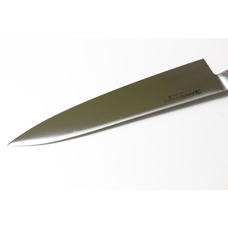 ミソノ MISONO MV鋼包丁シリーズ No.513 モリブデン鋼 牛刀 ツバ付き 240mm|sakai-fukui|10