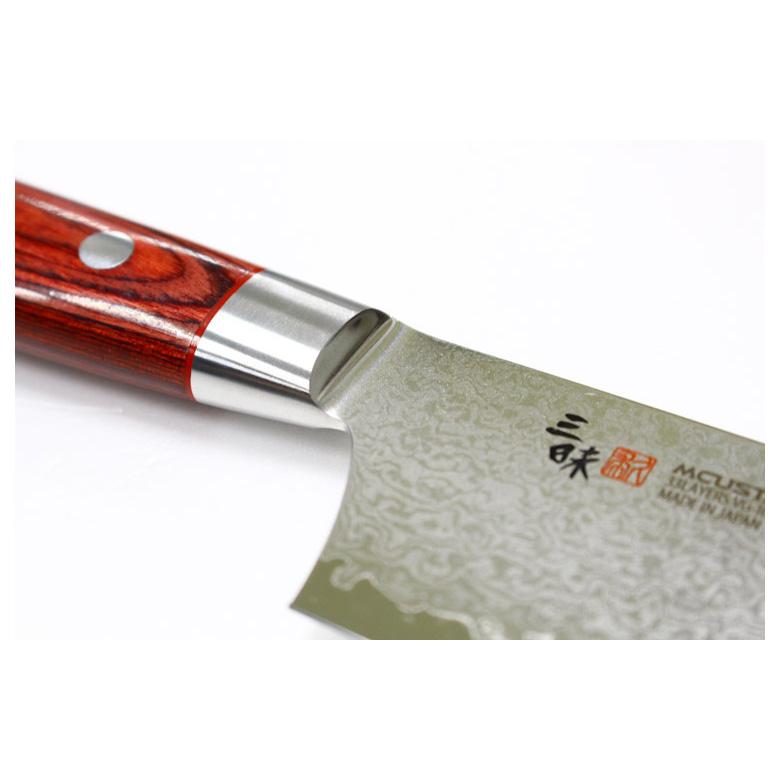 関の刃物 菜切り包丁 165mm 三昧 クラシック プロ ダマスカス 紅蓮 両刃 関の刃物 菜切り包丁 165mm 三昧 クラシック プロ ダマスカス