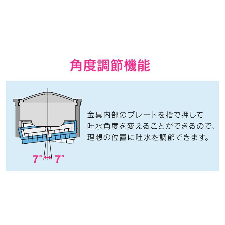 ガオナ GAONA これエエやん GA-HK008 シャワー金具 角度調節可能 (W22山20 泡沫金具と交換)｜sakai-fukui｜05